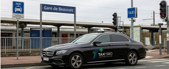 Taxi SBO à la gare de Beauvais (60000)